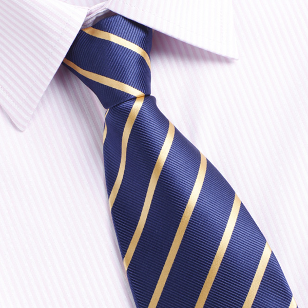 Lucille man business affairs necktie blue golden stripe marry groom success man group man necktie