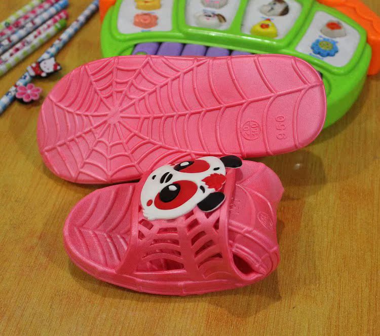 Pantoufles enfants en autre pour été - semelle caoutchouc - Ref 1024827 Image 11