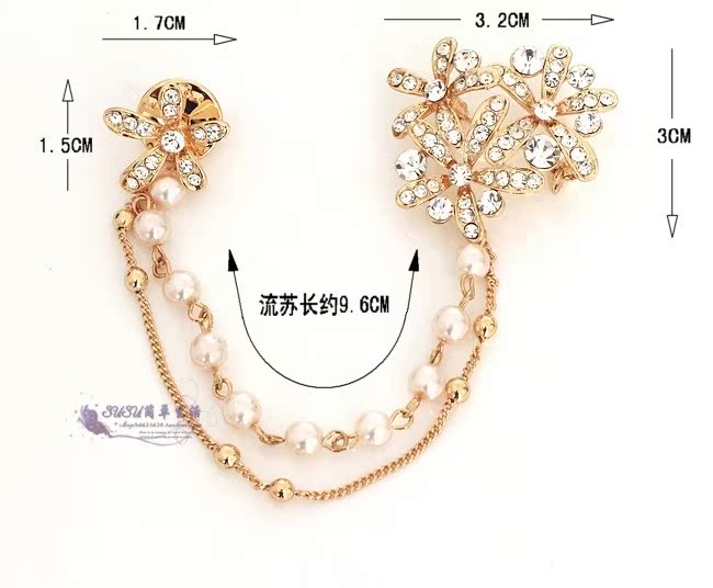 Broche femme en Zircon diamant - Ref 1176165 Image 14